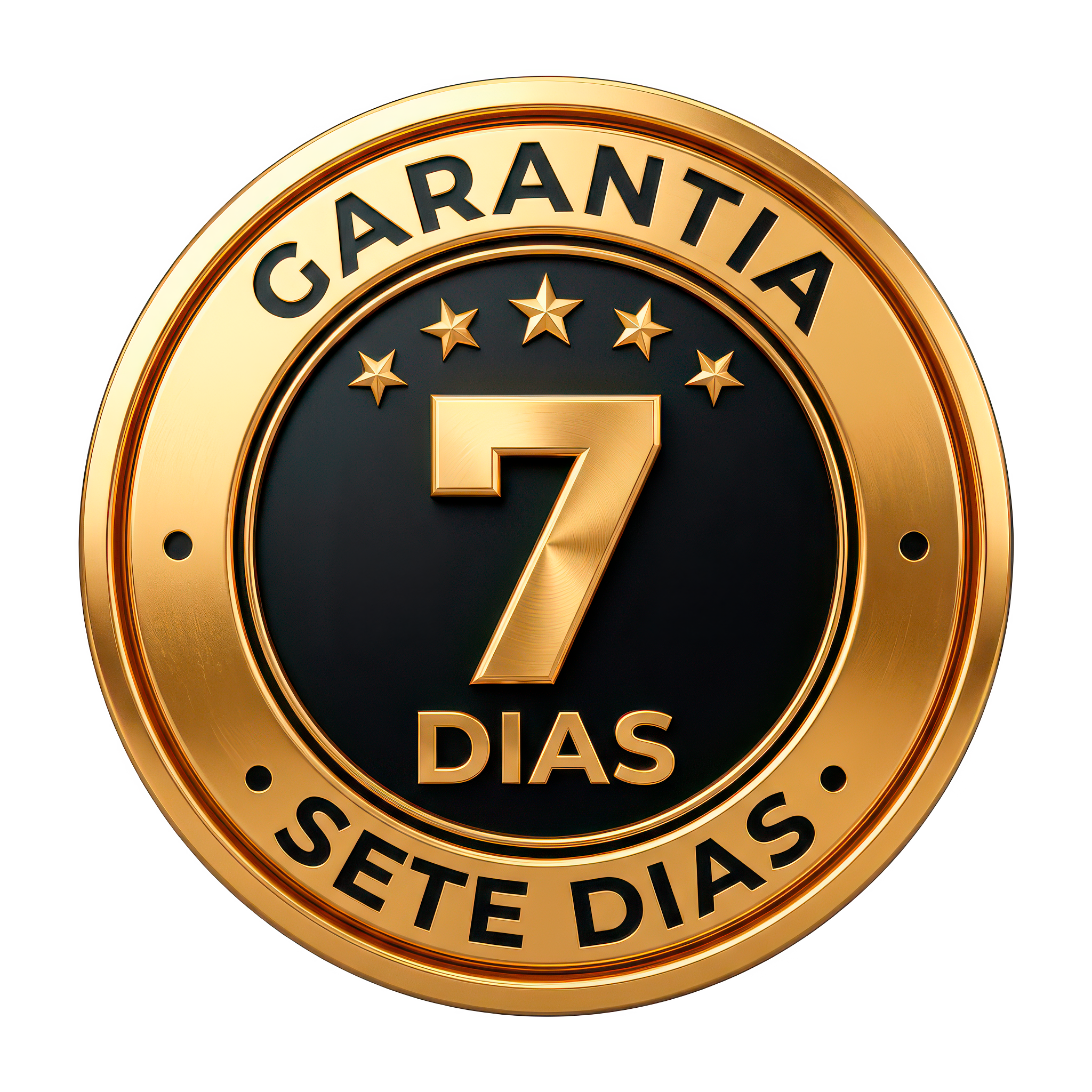 Selo de garantia de 7 dias